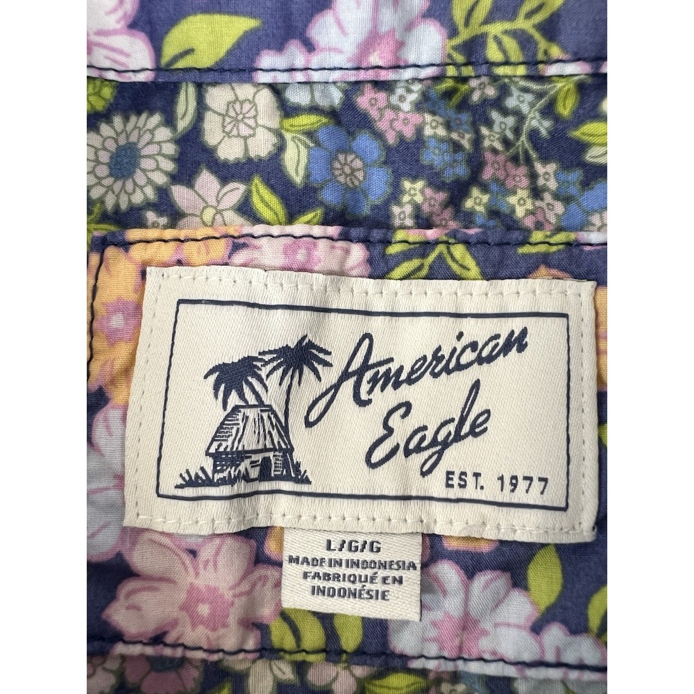 Womens Vintage American Eagle Patchwork Calico Co… - image 11